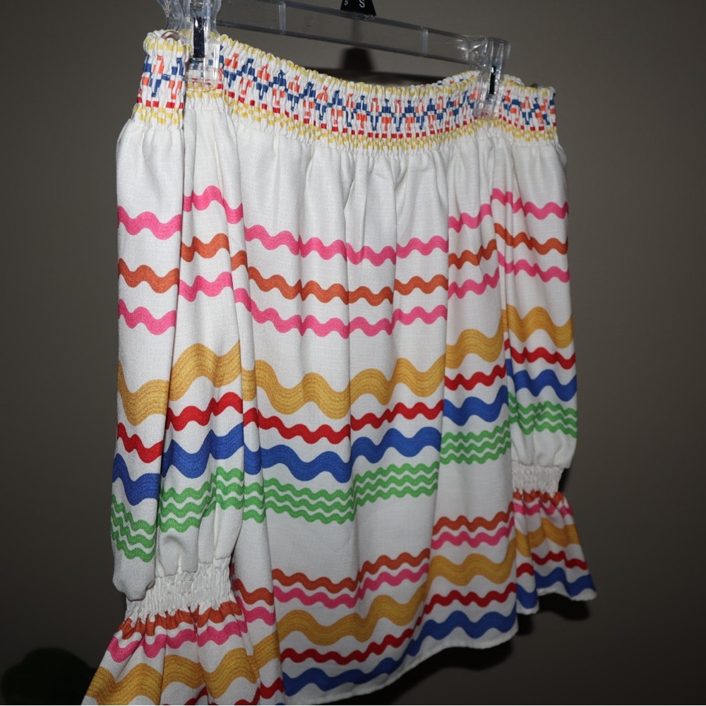 Off the shoulder blouse, size small